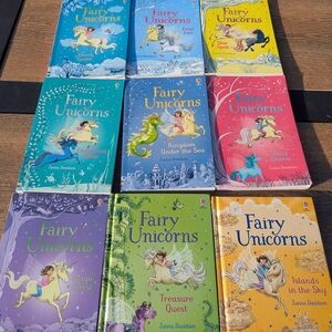 Fairy Unicorns 9-Book Set - Colorful Children's Chapter Books